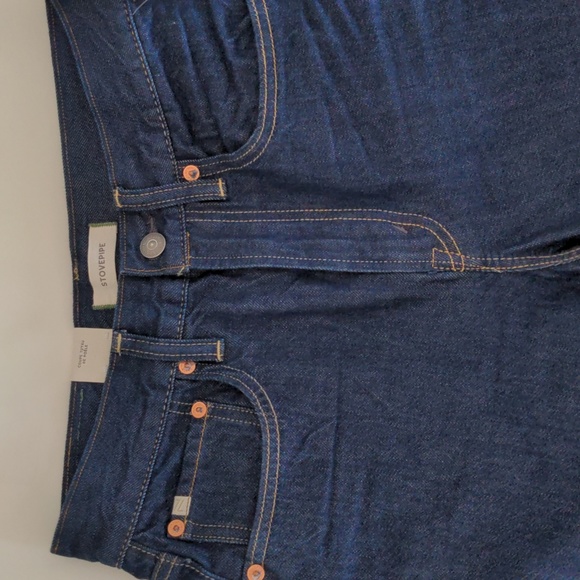 Brand New AE77 Stovepipe Jeans Size 27 - Picture 4 of 6